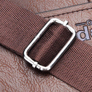 Messenger Bag For Men Large Capacity Leisure Leather Crossbody Bag