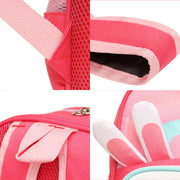 Waterproof Cute Bunny Backpack for Boys Girls with Padded Straps