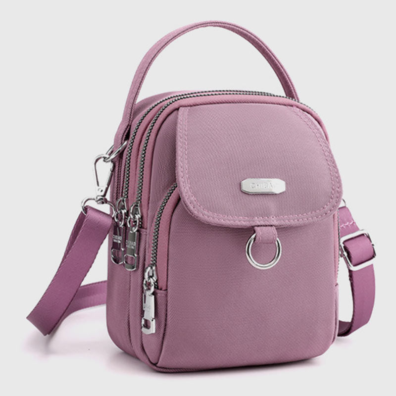 Lightweight Waterproof Multi-Pocket Crossbody Bag