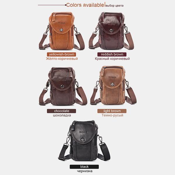 Genuine Leather Phone Purse Crossbody Bag