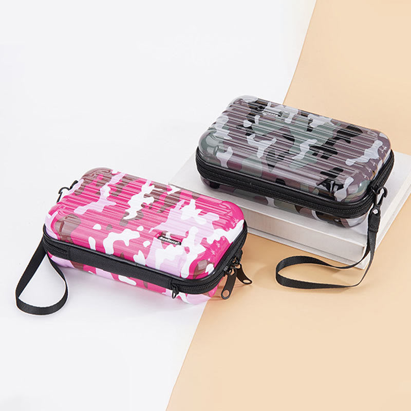 Camouflage Pattern Phone Bag For Outing Crossbody Make Up Bag