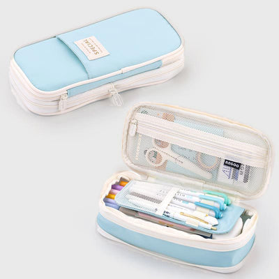 Pencil Case For Study Color Matching Large Capacity Pencil Bag