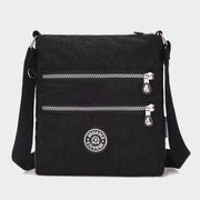Nylon Crossbody Bag For Women Lightweight Multi-Pocket Nylon Cloth Shoulder Bag