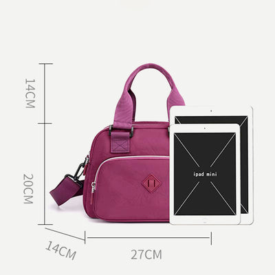 Crossbody Purse for Women Nylon Lightweight Shoulder Bag Travel Shopping Tote