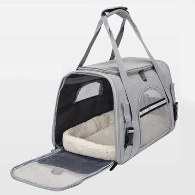 Soft Pet Carrier Airline Aprroved Soft-Sided Pet Travel Carrying Handbag