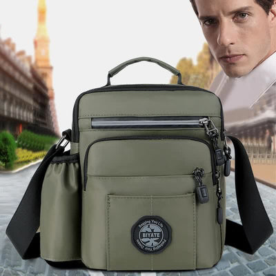 Messenger Bag Shoulder Bags Man Purses Multi-Pocket Small Crossbody Bag