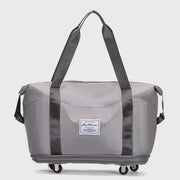 Tote Bag For Travel Sleeve Pull Rod Oblique Folding Storage Bag