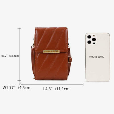 Small Crossbody Phone Purse for Women Classic Cell Phone Bag