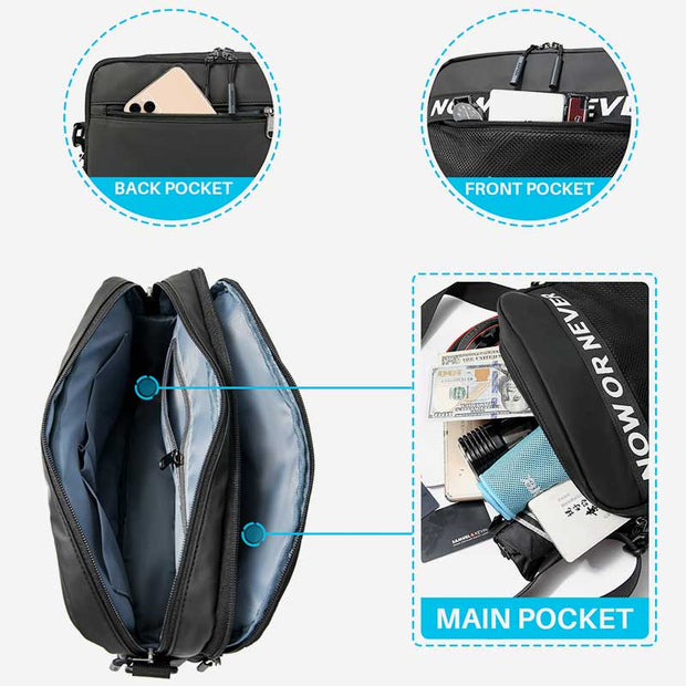 Large Capacity Waterproof Messenger Bag