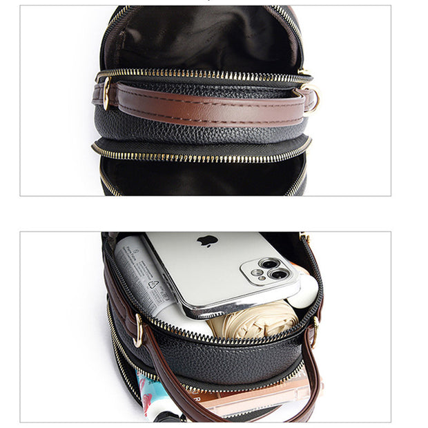 Mini Crossbody Phone Bag for Women Cellphone Leather Shoulder Bags