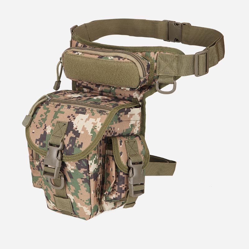 Multipurpose Leg Bag For Men Outdoor Riding Military Oxford Tactical Bag