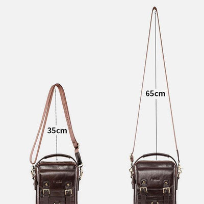 Multifunctional Leather Crossbody Bag