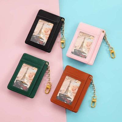 Airtag Womens Wallet Pull Out RFID Anti Theft Card Holder