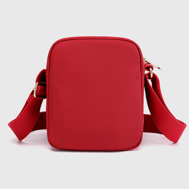 Multi-Pocket Large Capacity Nylon Messenger Bag