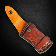 Small Folding Knife Sheath Pouch EDC Handmade Leather Pocket Sheath Tools Case