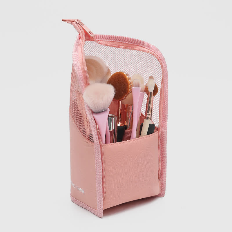 Storage Bag For Women Dialy Simple Vertical Travel Makeup Bag
