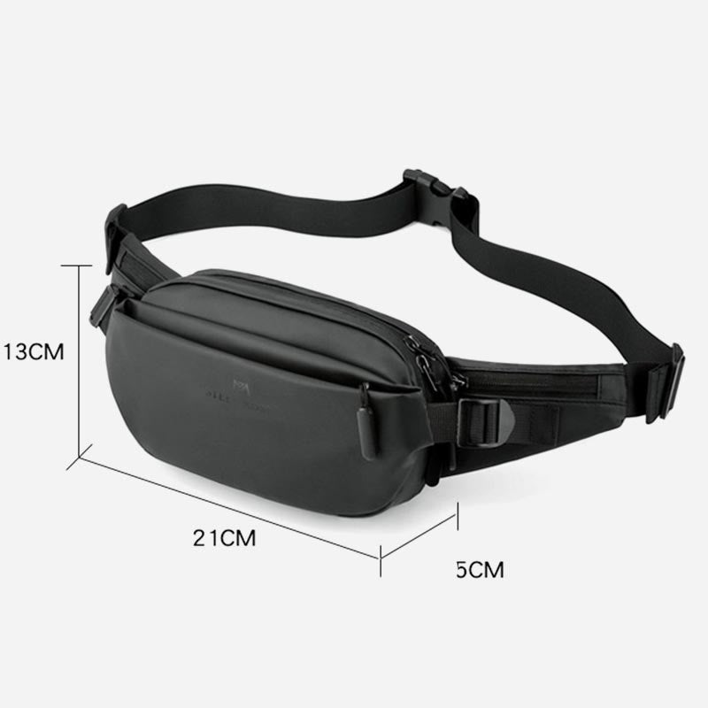 Waist Bag For Men Casual Outdoor Waterproof Crossbody Waist Bag