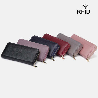 RFID Large Capacity Classic Card Holder Long Wallet