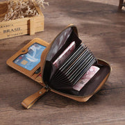Multifunctional Retro Genuine Leather Coin Purse