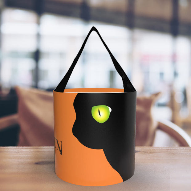 Halloween Candy Bag LED Light Pumpkin Glow Tube