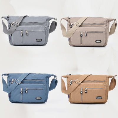 Waterproof Lightweight Casual Nylon Shoulder Purse Crossbody Bag for Women