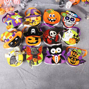 Halloween Candy Bag For Festival DIY Skull Paper Bag