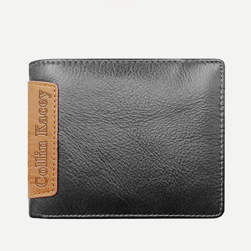 Mens Retro Bifold Short Roomy Leather Wallet Multi Style Optionals