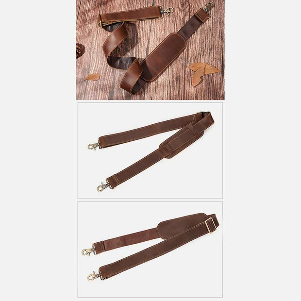 Wide Adjustable Leather Strap For Bag Retro Purse Accessories