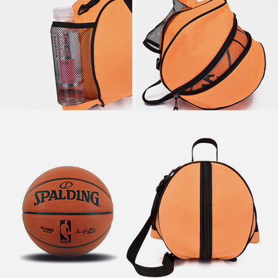 Oxford Round Basketball Storage Bag Portable Outdoor Sports Training Bag