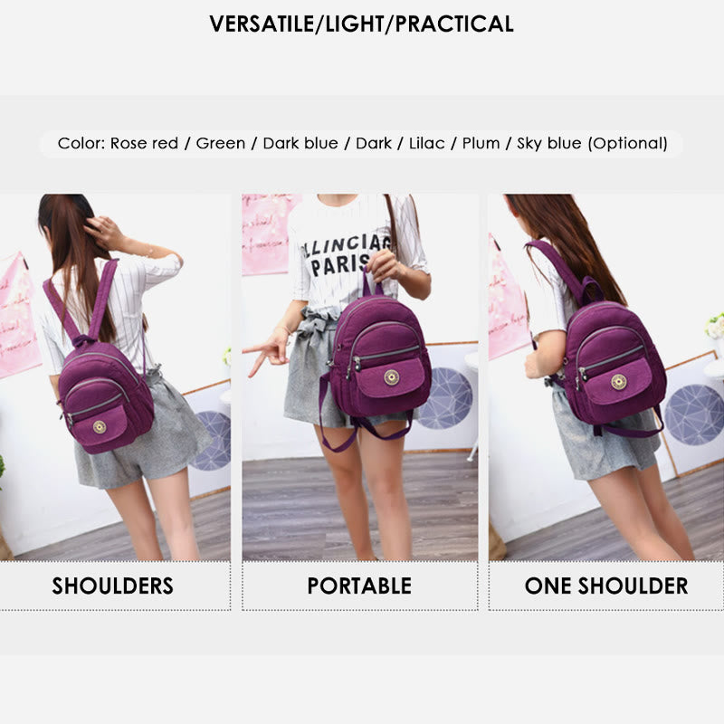 Multifunction Lightweight Large Capacity Waterproof Backpack Mini Daypack