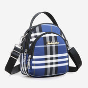 Multi-compartment Women Nylon Purse Crossbody Bag Waterproof Lightweight Handbag