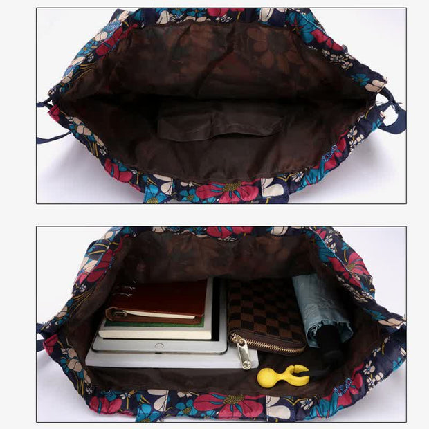 Multifunctional Foldable Backpack With Lanyard