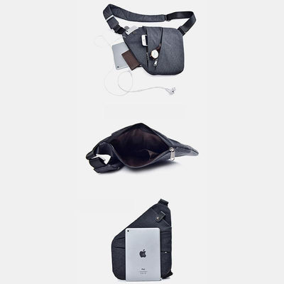 Anti-Theft Waterproof Sling Bag Chest Bag