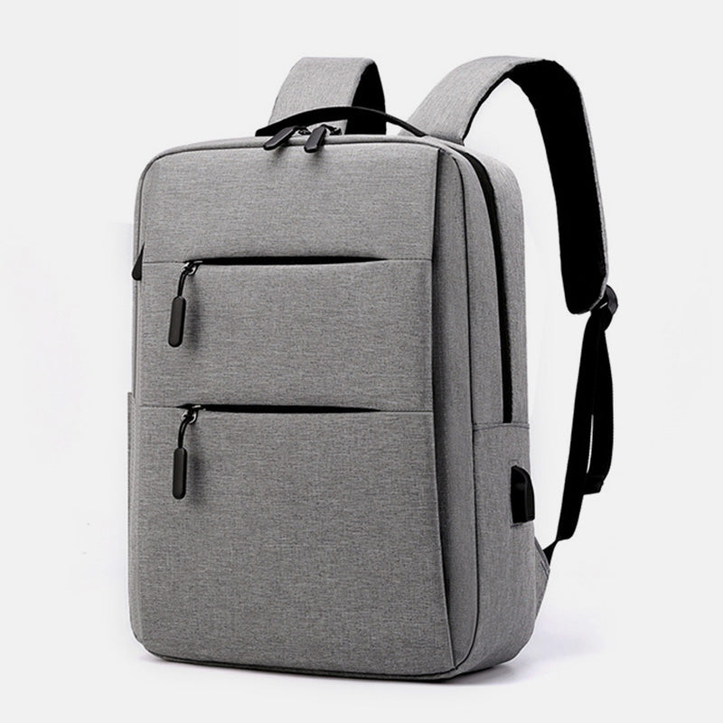 USB Large Capacity Wear-Resistant 15.6-Inch Computer Bag Backpack