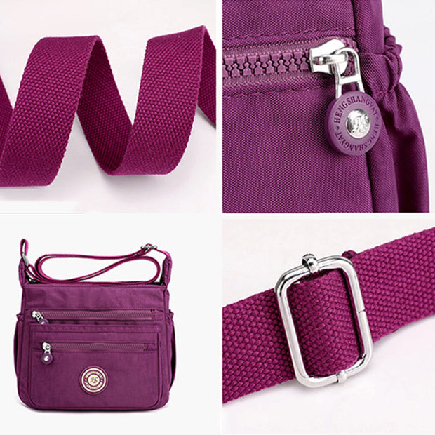 Nylon Crossbody Bag For Women Large Capacity Leisure Travel Mom Bag