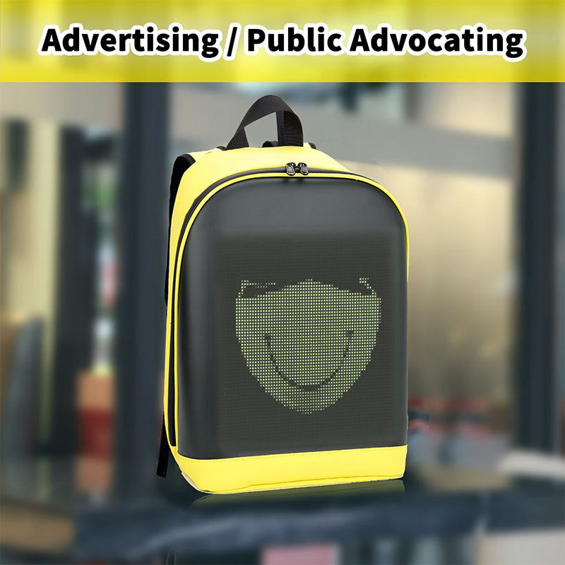 Backpack For Outdoor Advertise With LED Screen Large Billboard Bag