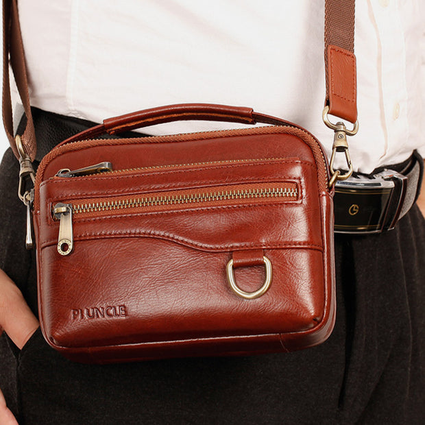 Limited Stock: Multifunctional Leather Phone Bag Waist Bag Crossbody Bag