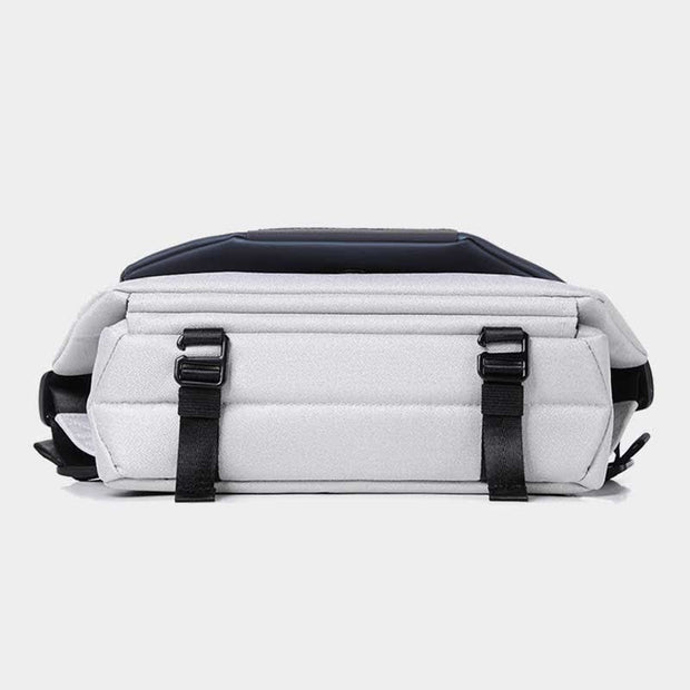 Multifunction Crossbody Bag for Men Waterproof Sling Daypack Laptop Bag