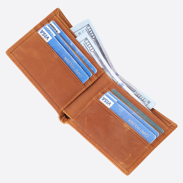 All You Need Is Coffee Engrave Wallet For Men RFID Purse