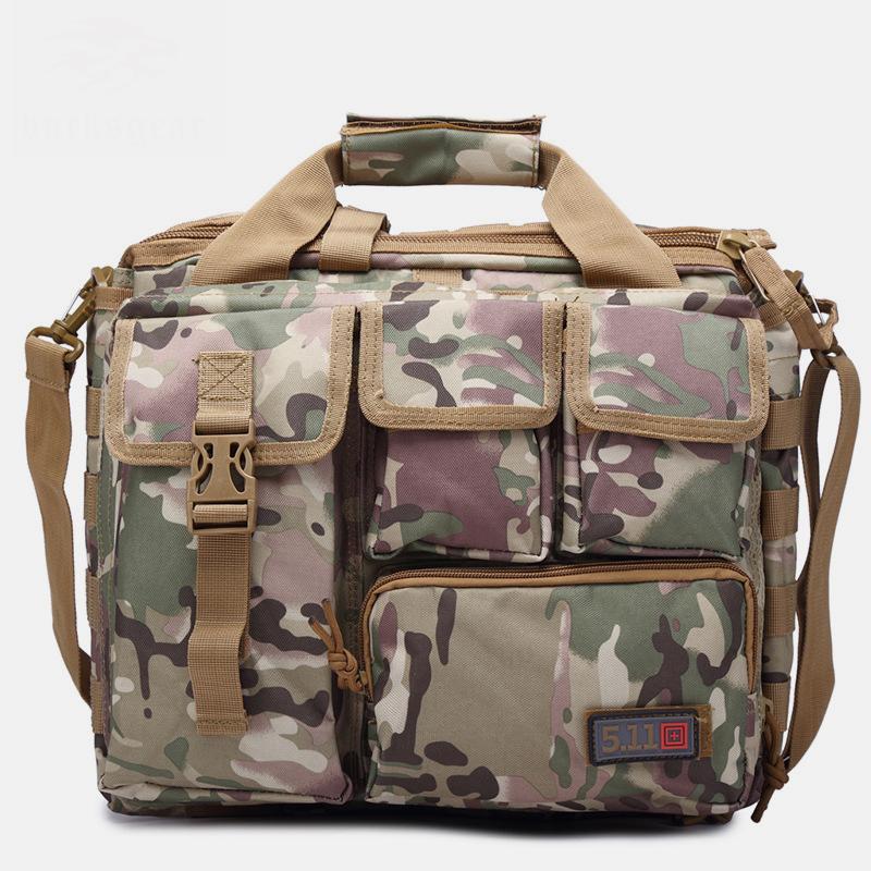 Multifunction Tactical Briefcase Computer Shoulder Handbags