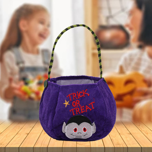 FREE TODAY: 2Pcs Halloween Pumpkin Decorative Cute Cartoon Round Candy Gift Bag