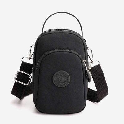 Lightweight Crossbody Bag Pouch Casual Phone Holsters with Headphone Hole