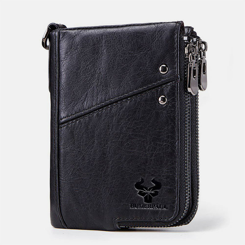 RFID Anti-theft Multi-slot Bifold Wallet