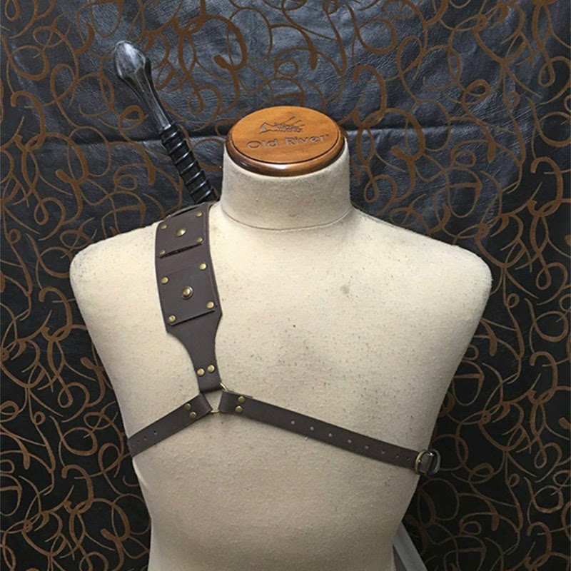 Holster For Men Medieval Retro Sword Suit Outdoor Fencing Protective Cover