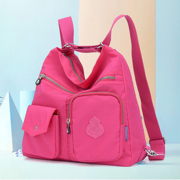 Multifunctional Lightweight Waterproof Casual Crossbody Bag Backpack
