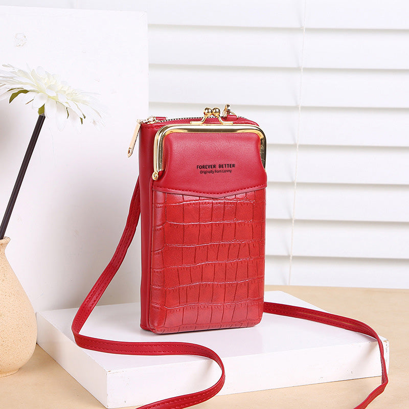 Small Crossbody Cell Phone Purse for Women Mini Shoulder Bag Wallet