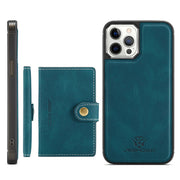 Leather Wallet Case Removable Card Holder Kickstand for iPhone 13 Pro Max Multi Model Optionals