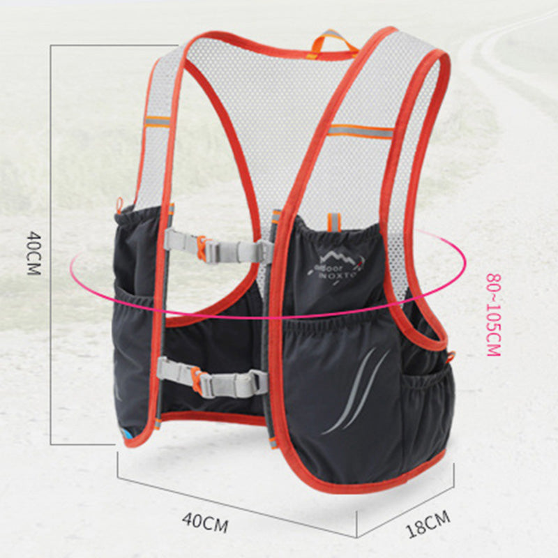 Outdoor Running Vest Backpack Women Men Multifunctional 5L Water Bag