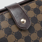 Crossbody Bag For Women Business Vintage Mixed Color Clip Bag