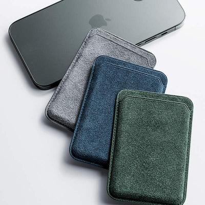 Alcantara Suede MagSafe Card Holder